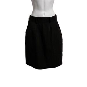 Classic Vintage Black Skirt Size 8